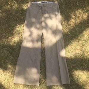 womens gap khaki pants size 4